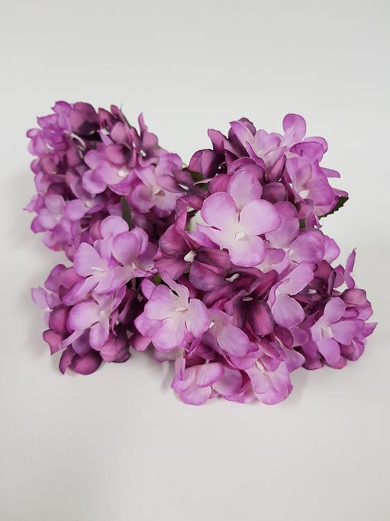 Hydrangea Bunch Deep Purple