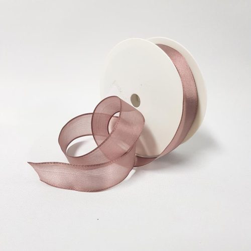 Para Silk Ribbon 25mm Brown