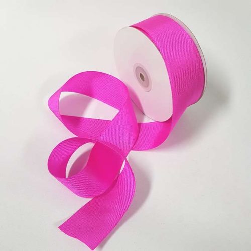 Grosgrain Ribbon 38mm Fuchsia