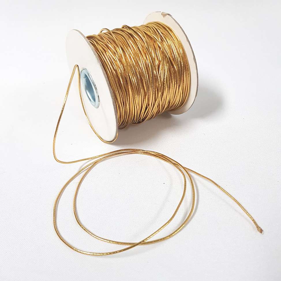 Fine Gold String with strech 100m