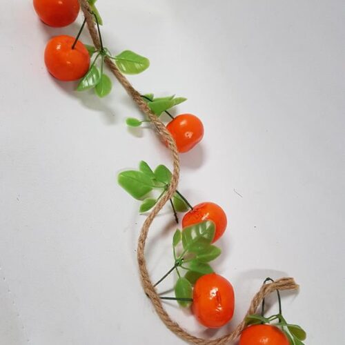 Artificial Orange Fruit String
